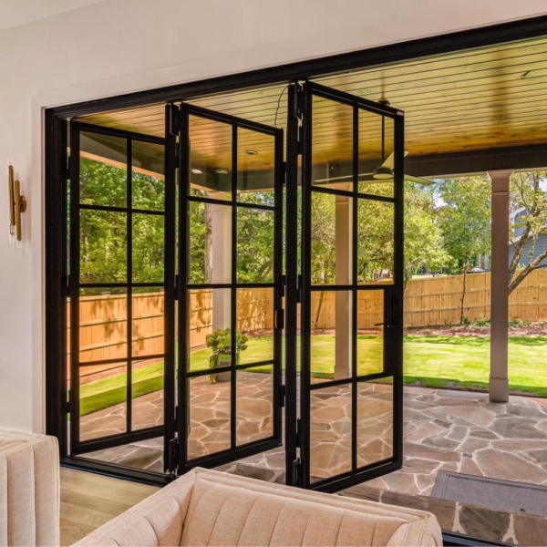 Luxury Stellar Steel Accordion Door